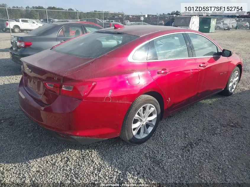 1G1ZD5ST7SF152754 2025 Chevrolet Malibu Fwd 1Lt