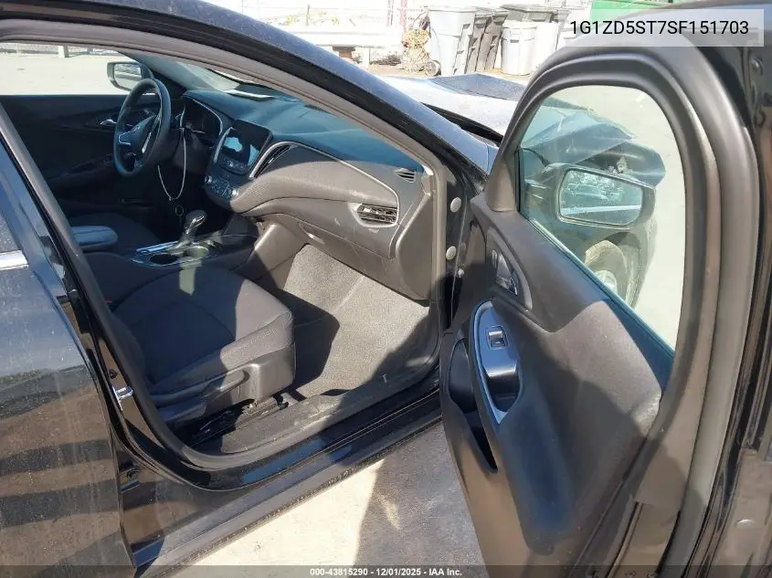 1G1ZD5ST7SF151703 2025 Chevrolet Malibu Fwd 1Lt