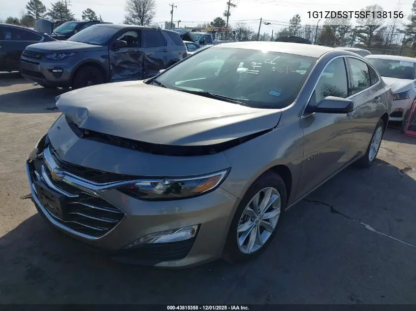 1G1ZD5ST5SF138156 2025 Chevrolet Malibu Fwd 1Lt