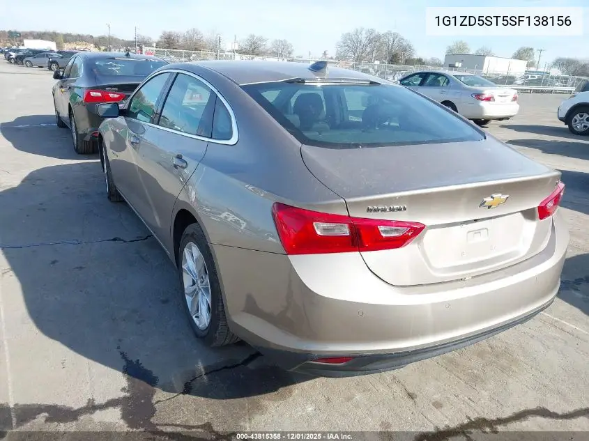 1G1ZD5ST5SF138156 2025 Chevrolet Malibu Fwd 1Lt