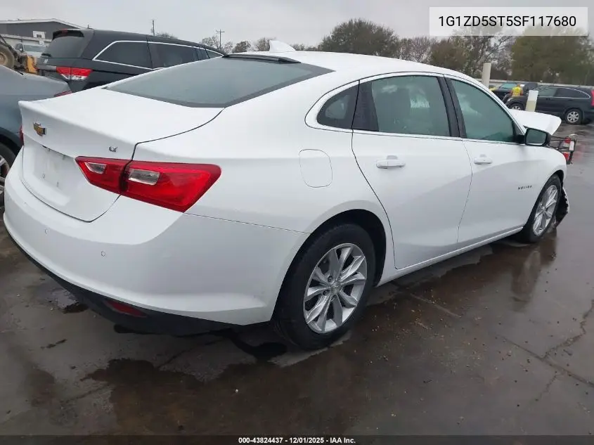 1G1ZD5ST5SF117680 2025 Chevrolet Malibu Fwd 1Lt