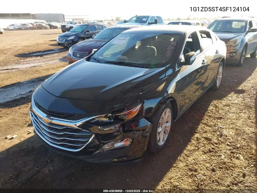 1G1ZD5ST4SF124104 2025 Chevrolet Malibu Fwd 1Lt