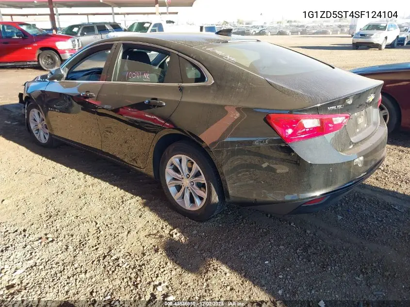 1G1ZD5ST4SF124104 2025 Chevrolet Malibu Fwd 1Lt