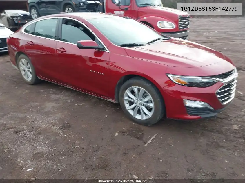 1G1ZD5ST6SF142779 2025 Chevrolet Malibu Fwd 1Lt