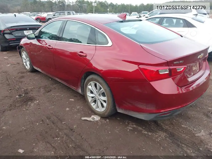1G1ZD5ST6SF142779 2025 Chevrolet Malibu Fwd 1Lt