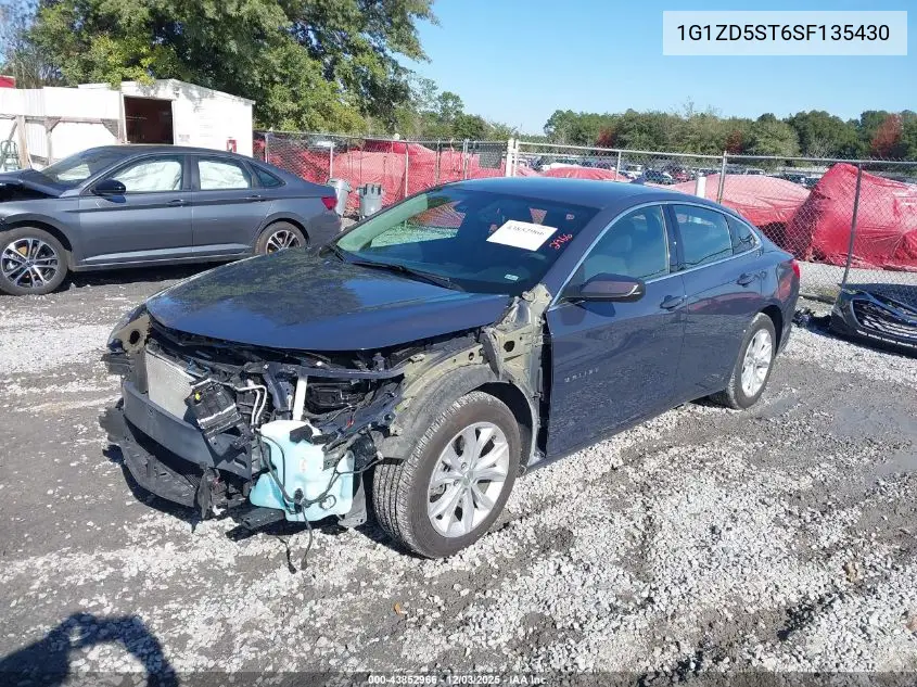 1G1ZD5ST6SF135430 2025 Chevrolet Malibu Fwd 1Lt