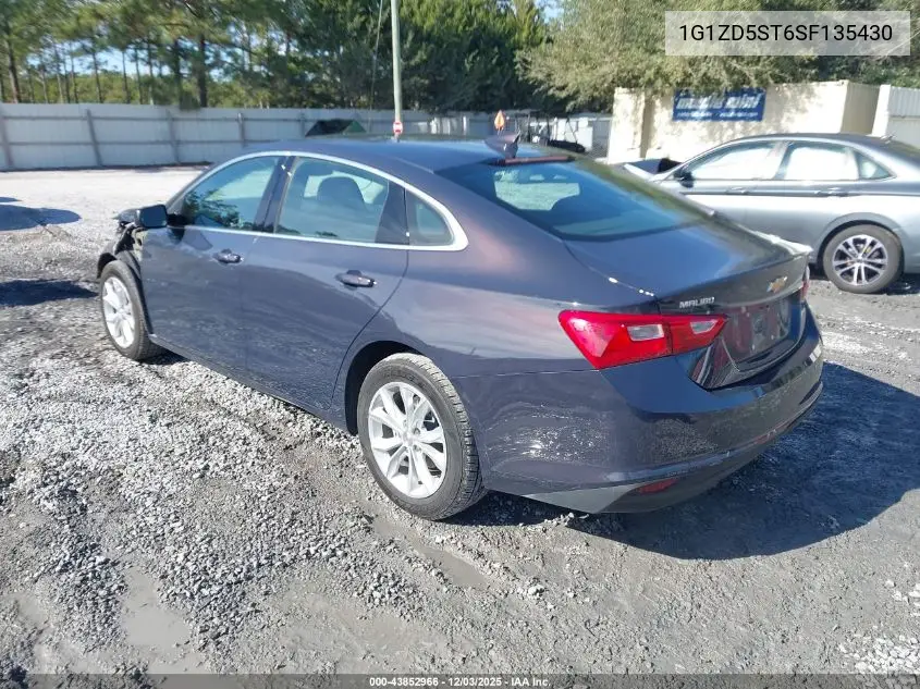 1G1ZD5ST6SF135430 2025 Chevrolet Malibu Fwd 1Lt