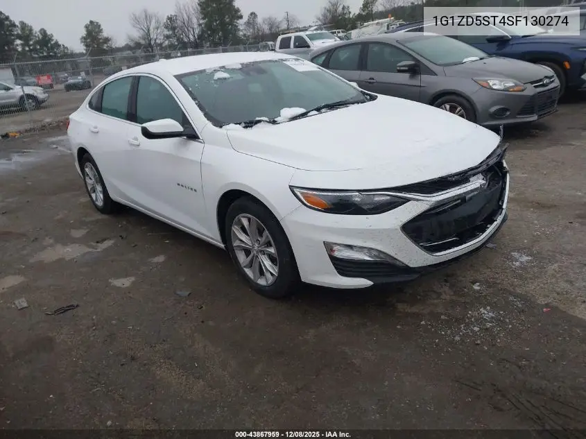 1G1ZD5ST4SF130274 2025 Chevrolet Malibu Fwd 1Lt