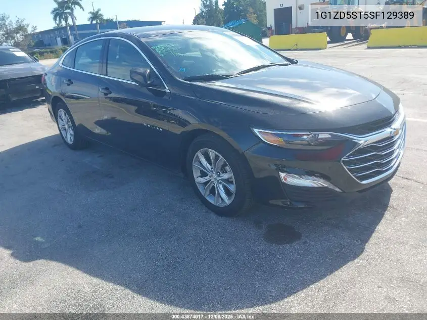 1G1ZD5ST5SF129389 2025 Chevrolet Malibu Fwd 1Lt