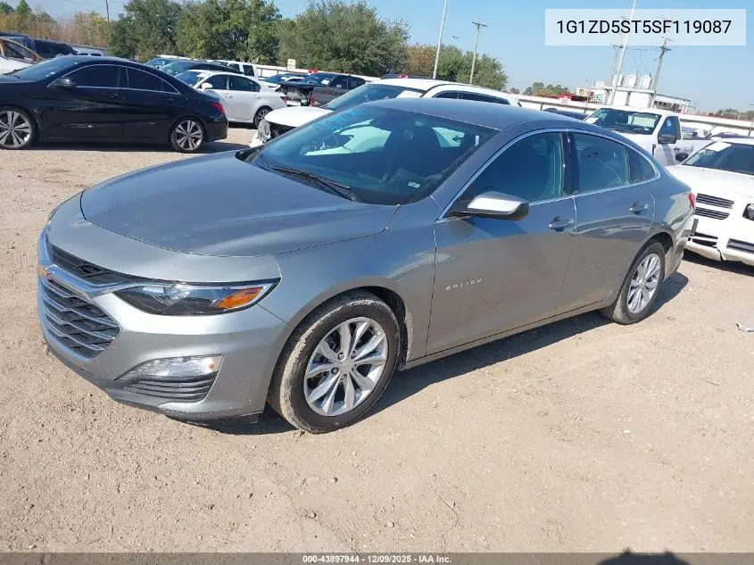 1G1ZD5ST5SF119087 2025 Chevrolet Malibu Fwd 1Lt