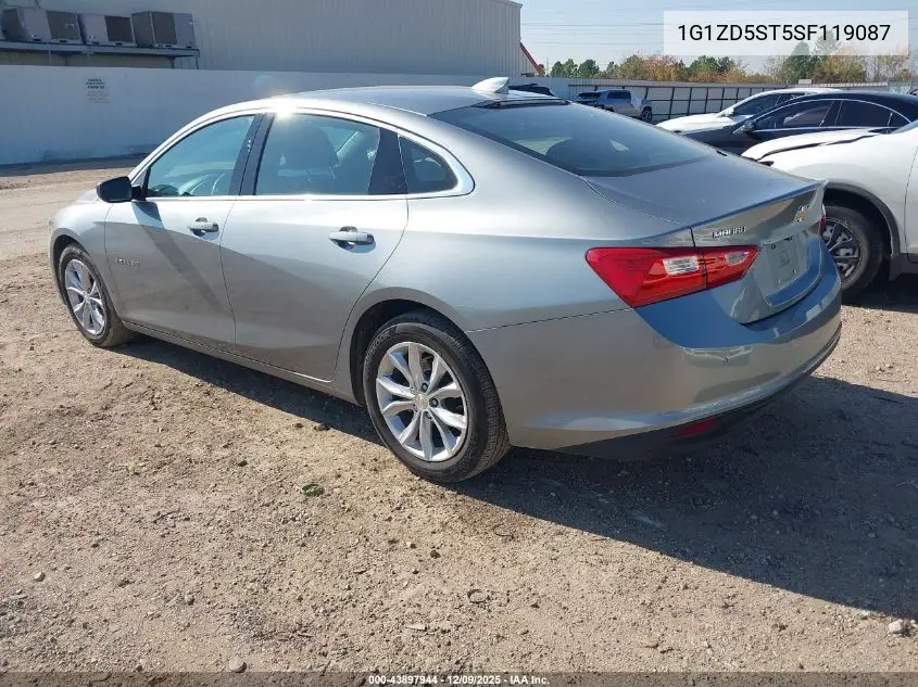 1G1ZD5ST5SF119087 2025 Chevrolet Malibu Fwd 1Lt