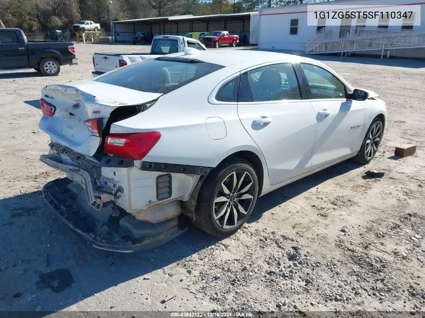 1G1ZG5ST5SF110347 2025 Chevrolet Malibu Fwd Rs