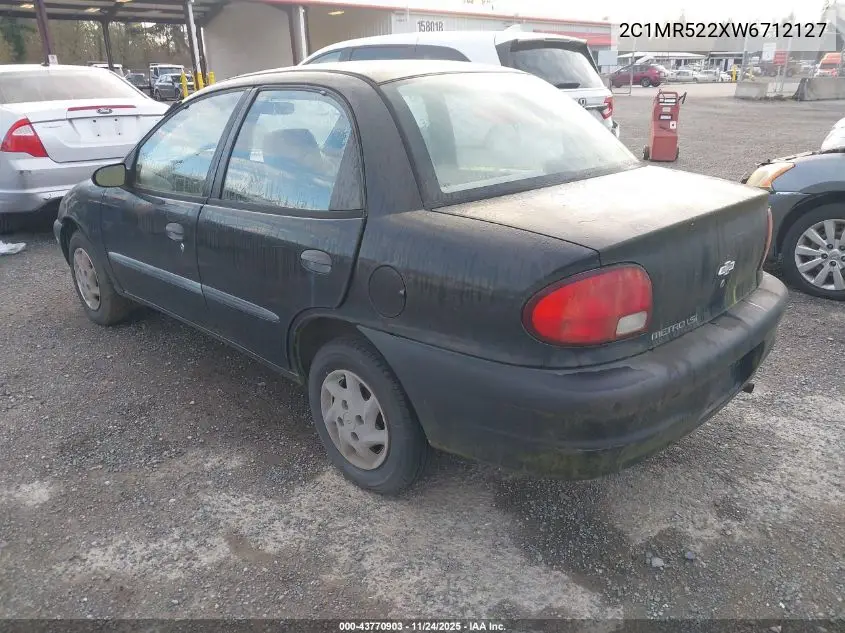 2C1MR522XW6712127 1998 Chevrolet Metro Lsi