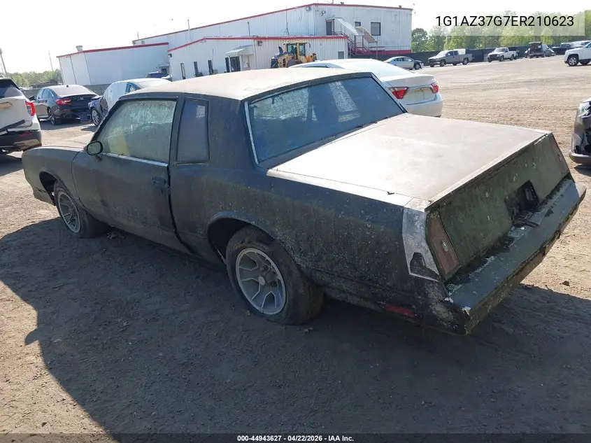 1984 Chevrolet Monte Carlo VIN: 1G1AZ37G7ER210623 Lot: 44943627