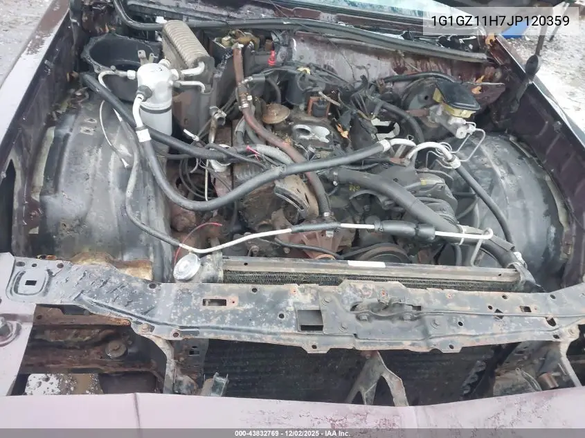 1G1GZ11H7JP120359 1988 Chevrolet Monte Carlo