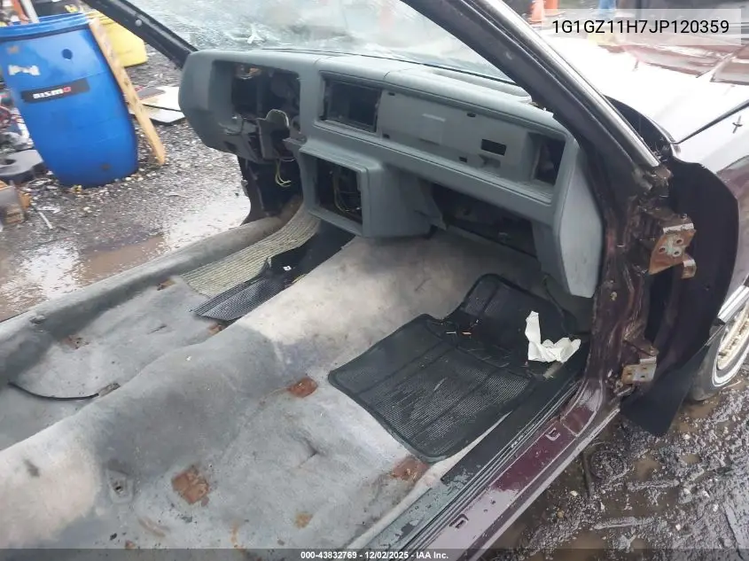 1G1GZ11H7JP120359 1988 Chevrolet Monte Carlo