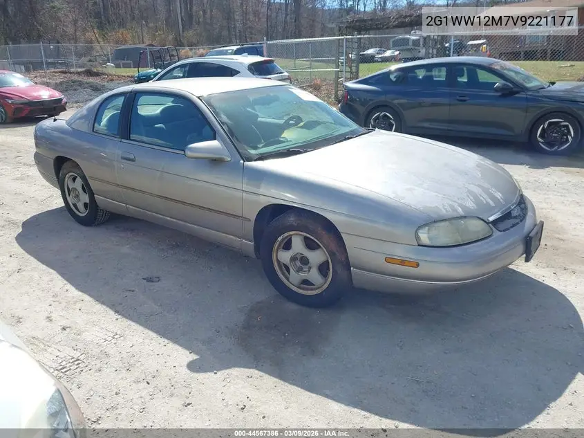1997 Chevrolet Monte Carlo Ls VIN: 2G1WW12M7V9221177 Lot: 44567386