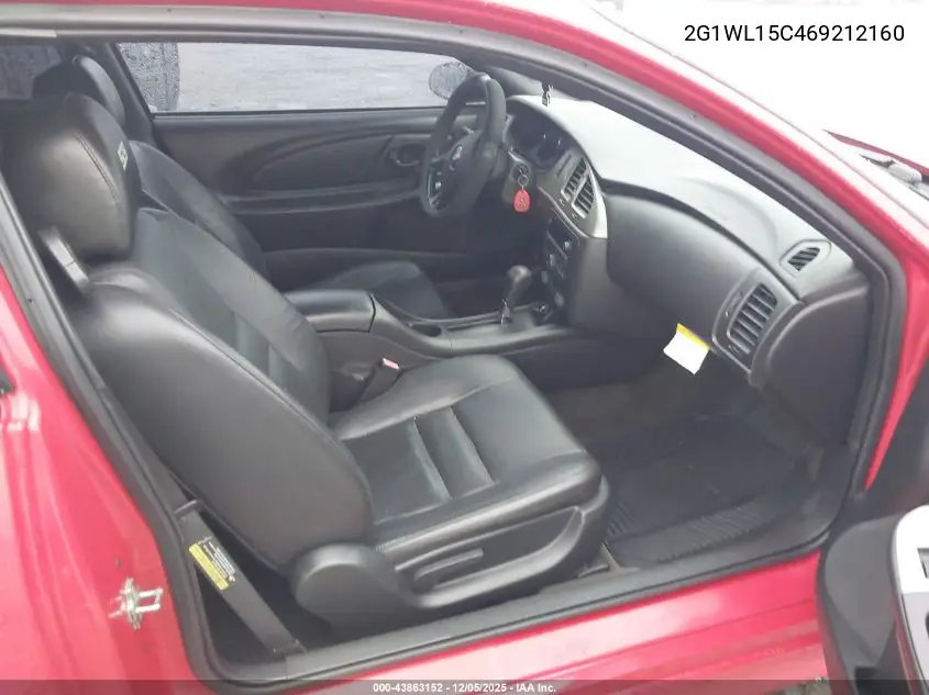 2G1WL15C469212160 2006 Chevrolet Monte Carlo Ss