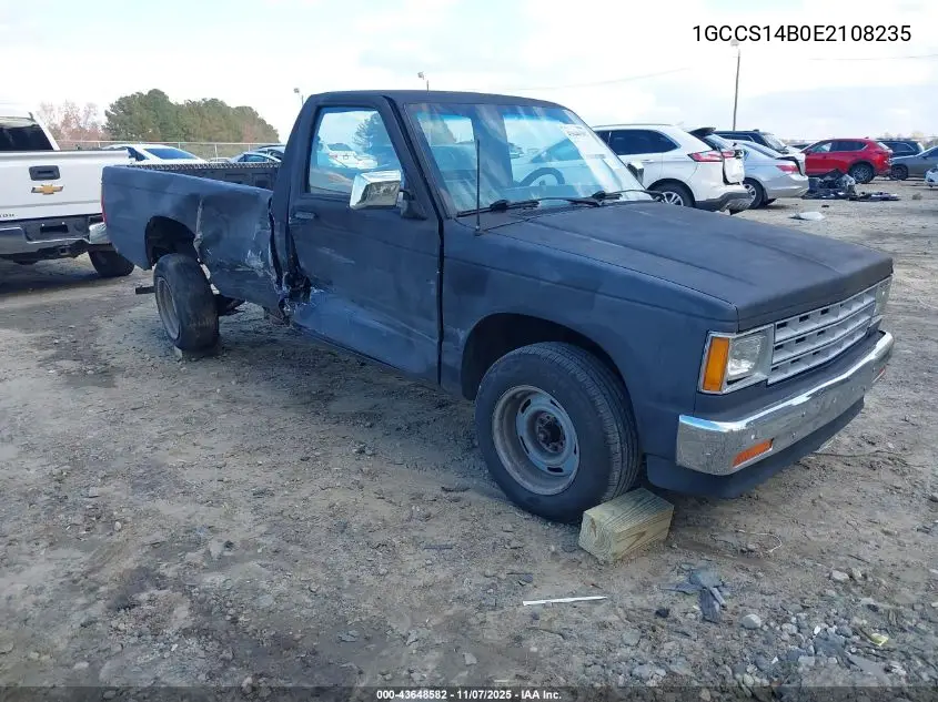 1GCCS14B0E2108235 1984 Chevrolet S Truck S10