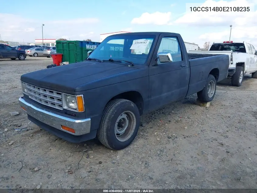 1GCCS14B0E2108235 1984 Chevrolet S Truck S10