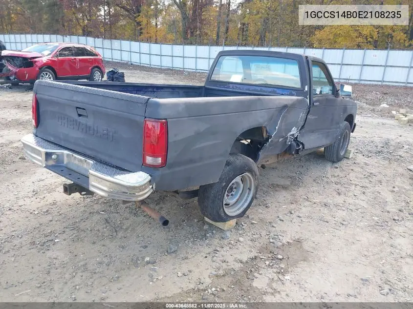 1GCCS14B0E2108235 1984 Chevrolet S Truck S10