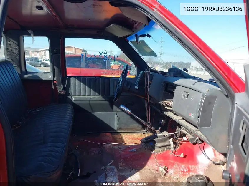 1GCCT19RXJ8236136 1988 Chevrolet S Truck S10