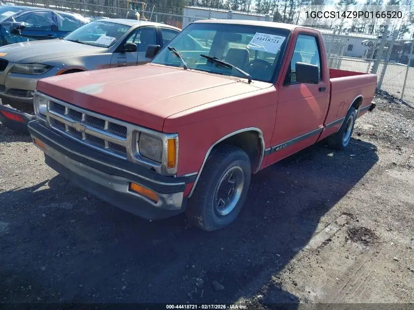 1GCCS14Z9P0166520 1993 Chevrolet S Truck S10