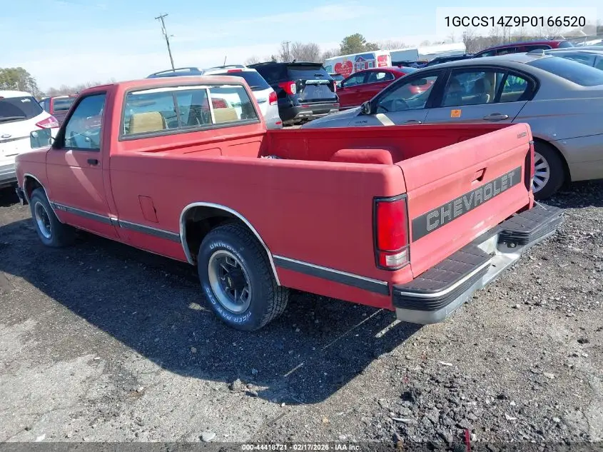 1GCCS14Z9P0166520 1993 Chevrolet S Truck S10
