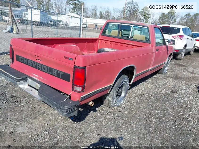 1GCCS14Z9P0166520 1993 Chevrolet S Truck S10
