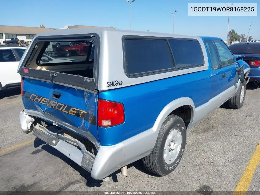 1GCDT19WOR8168225 1994 Chevrolet S Truck S10