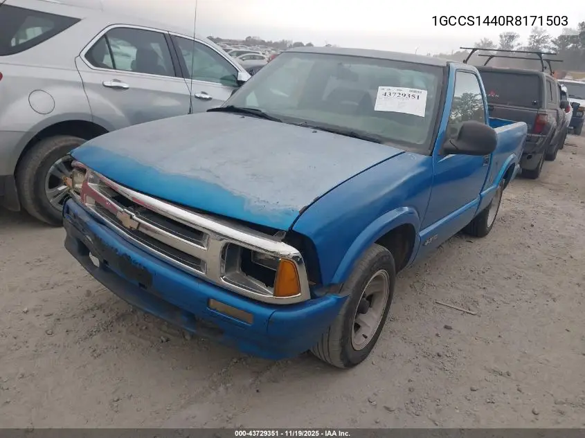 1GCCS1440R8171503 1994 Chevrolet S Truck S10