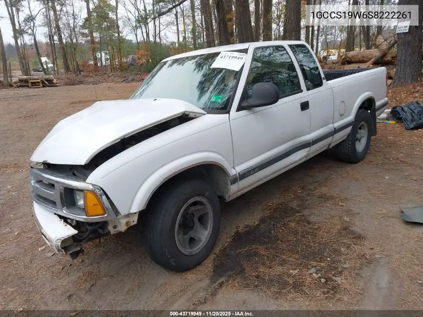 1GCCS19W6S8222261 1995 Chevrolet S Truck S10
