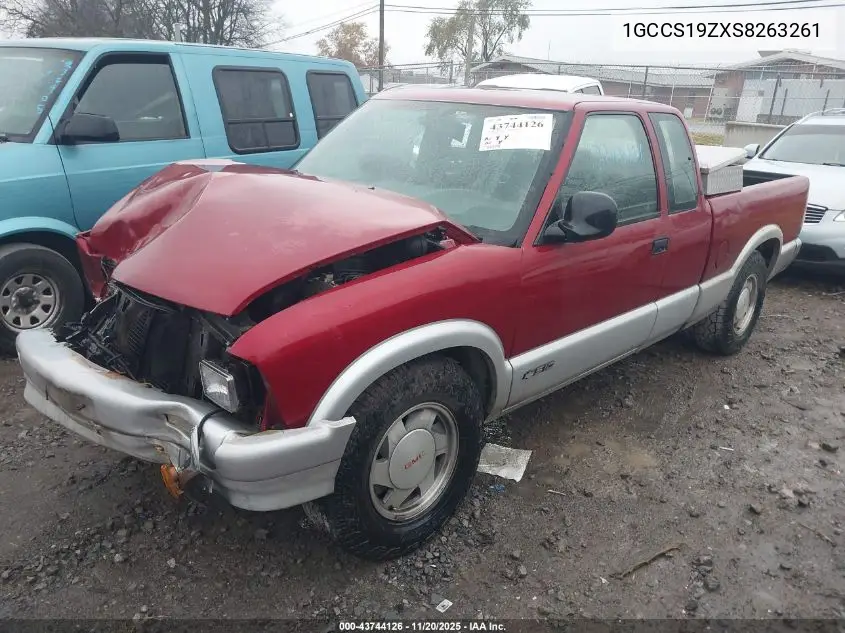 1GCCS19ZXS8263261 1995 Chevrolet S Truck S10