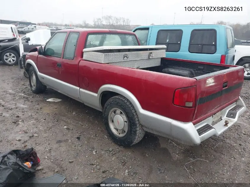 1GCCS19ZXS8263261 1995 Chevrolet S Truck S10