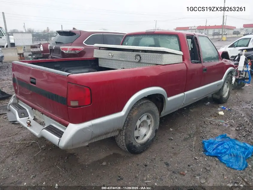 1GCCS19ZXS8263261 1995 Chevrolet S Truck S10