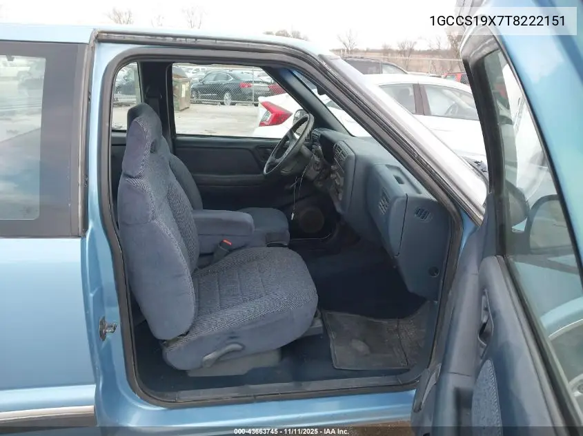 1GCCS19X7T8222151 1996 Chevrolet S Truck S10