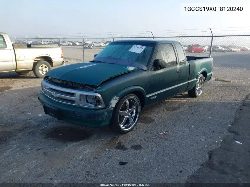 1GCCS19X0T8120240 1996 Chevrolet S Truck S10