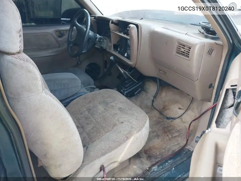1GCCS19X0T8120240 1996 Chevrolet S Truck S10
