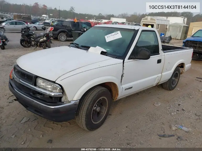 1GCCS14X3T8144104 1996 Chevrolet S Truck S10
