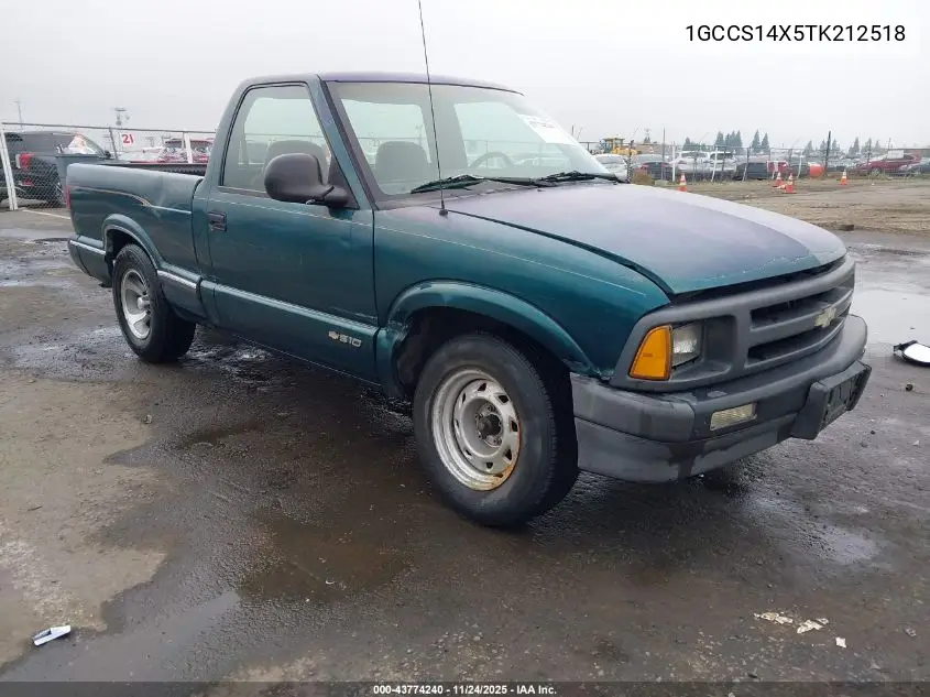 1GCCS14X5TK212518 1996 Chevrolet S Truck S10