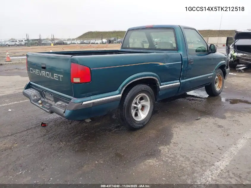 1GCCS14X5TK212518 1996 Chevrolet S Truck S10