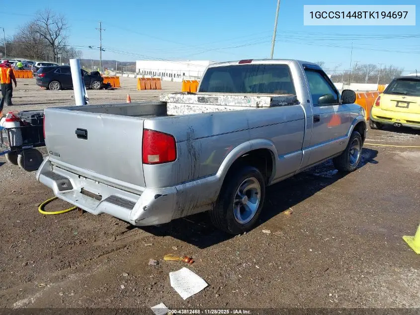 1GCCS1448TK194697 1996 Chevrolet S Truck S10