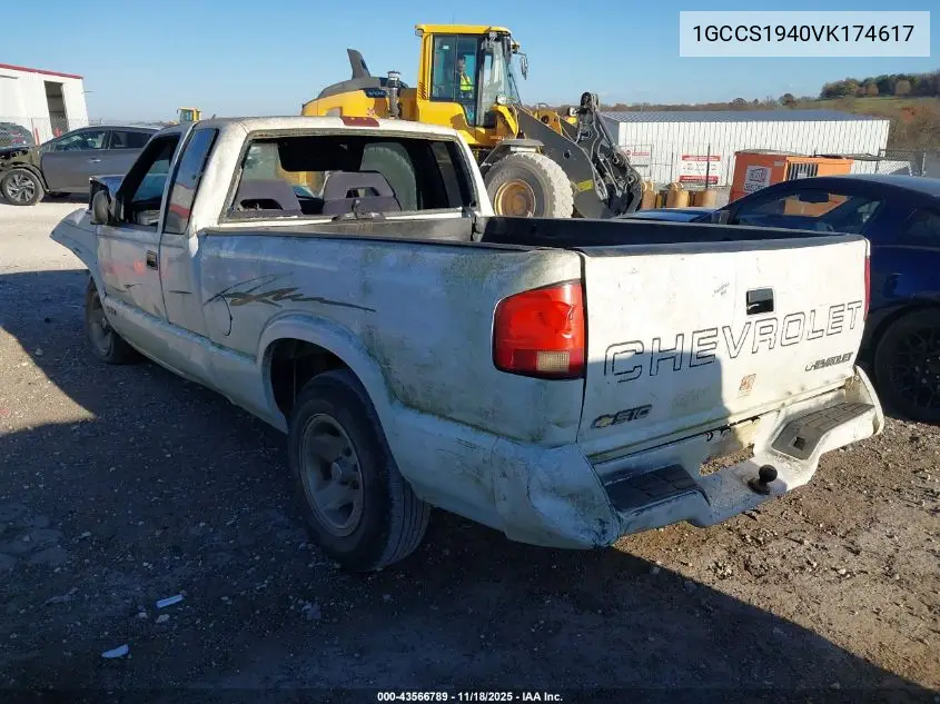 1GCCS1940VK174617 1997 Chevrolet S-10 Ls Sportside