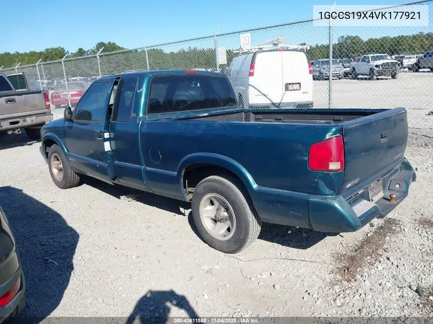 1GCCS19X4VK177921 1997 Chevrolet S-10 Ls Sportside