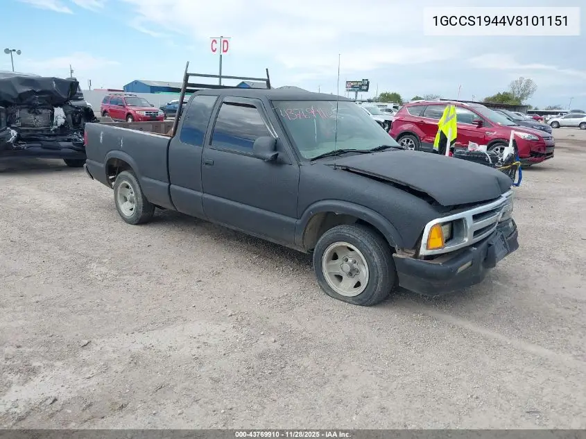 1GCCS1944V8101151 1997 Chevrolet S-10 Ls Fleetside