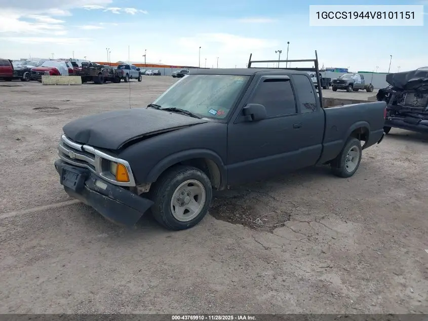 1GCCS1944V8101151 1997 Chevrolet S-10 Ls Fleetside