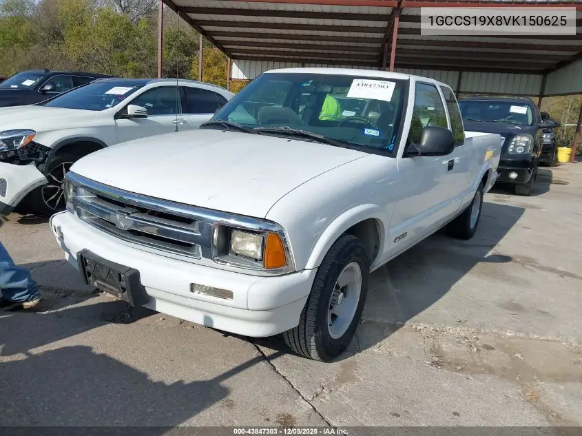 1GCCS19X8VK150625 1997 Chevrolet S-10 Ls Fleetside
