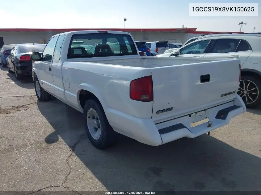 1GCCS19X8VK150625 1997 Chevrolet S-10 Ls Fleetside