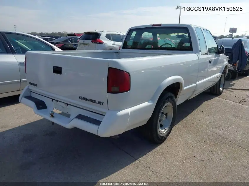 1GCCS19X8VK150625 1997 Chevrolet S-10 Ls Fleetside