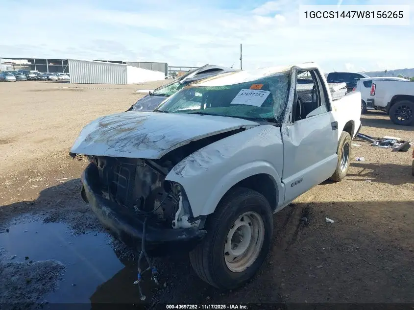 1GCCS1447W8156265 1998 Chevrolet S-10 Fleetside